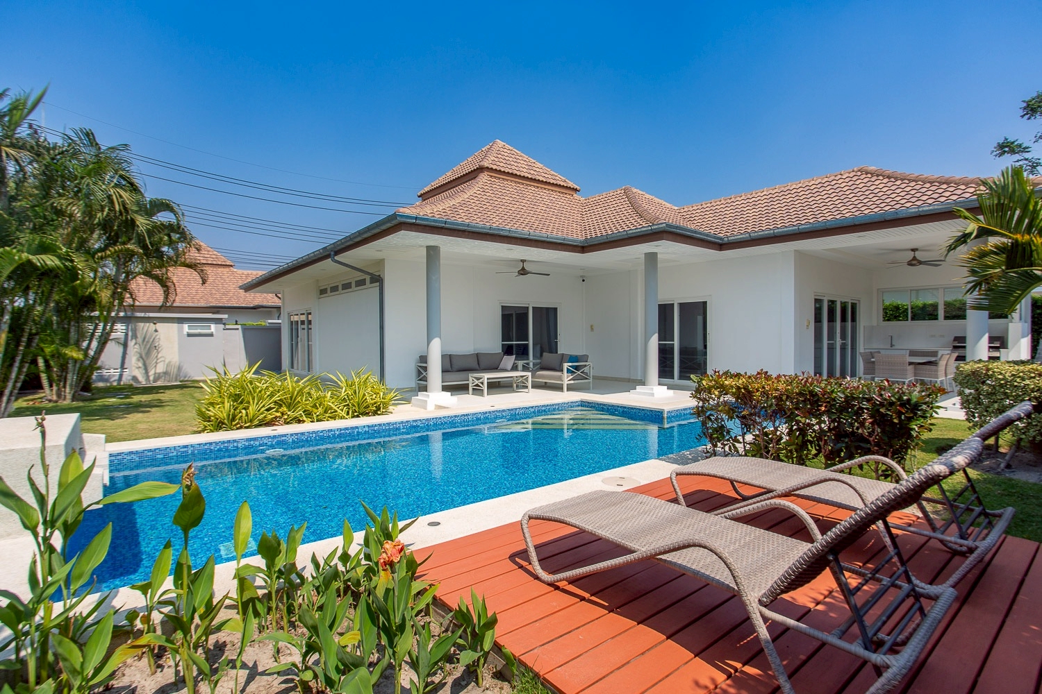Luxury pool villa for sale at Mali Signature Hua Hin