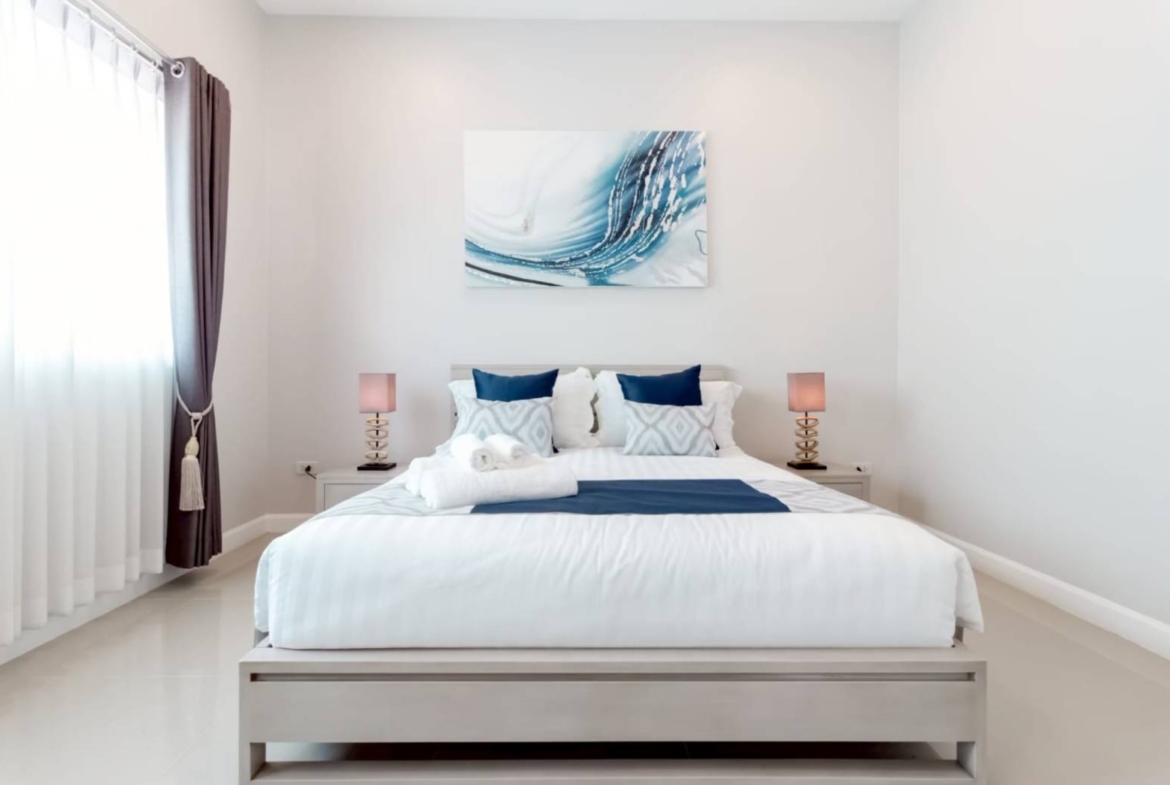 bedroom Pool Villa for Sale in Hua Hin – Modern Villa in Secure Community