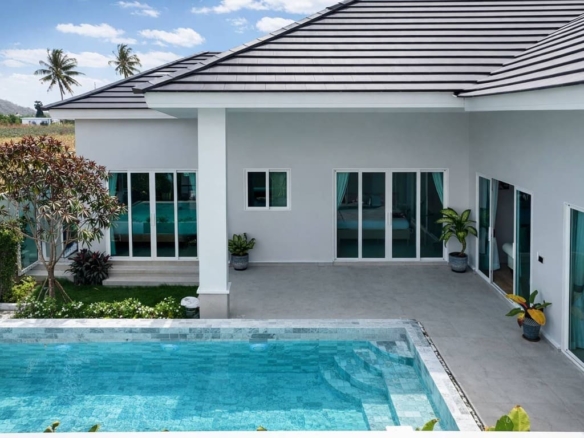 Luxury Mountain View Pool Villa for Sale in Hua Hin Soi 88