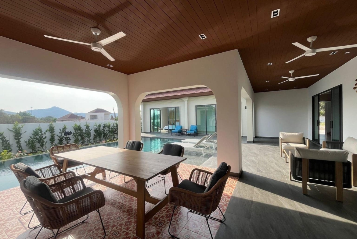 Modern Luxury Pool Villa for Sale in Hua Hin – Ready to Move In Near Black MountainModern Luxury Pool Villa for Sale in Hua Hin – Ready to Move In Near Black Mountain