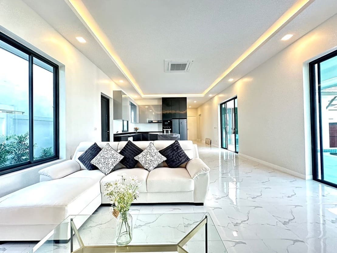 Pool Villa for Sale near Palm Hills Golf Club Hua Hin – North Hua Hin | Fully Furnished