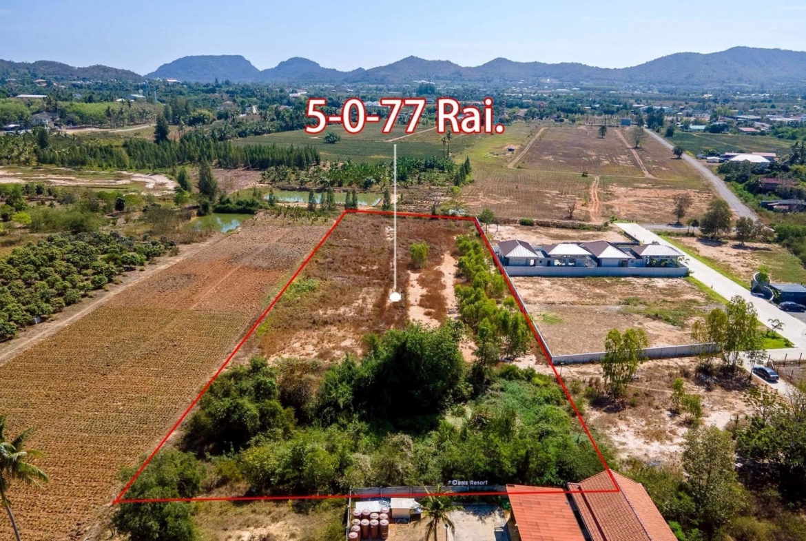 Land for Sale – Hua Hin – Pranburi Area