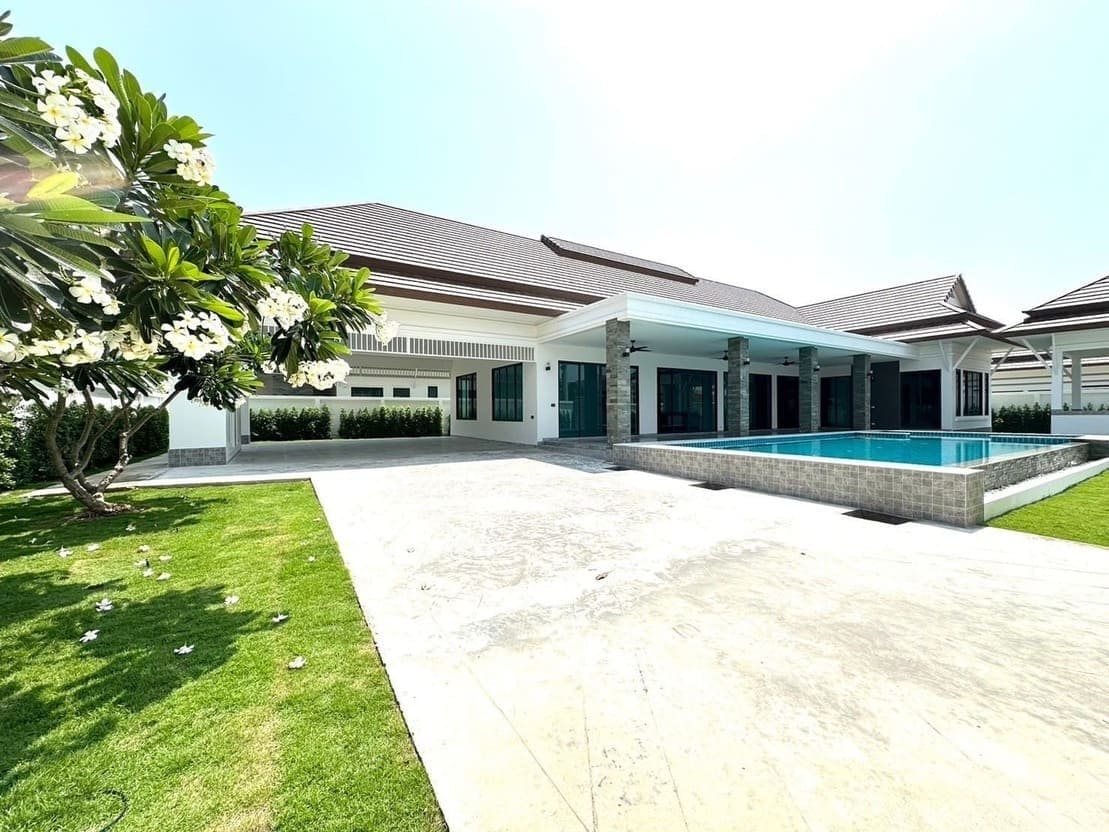 HH 2026323-3 Luxury Pool Villa for Sale near Palm Hills Golf Club Hua Hin – North Hua Hin