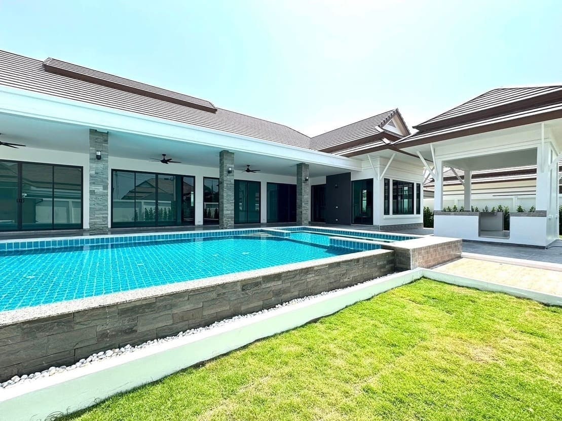 HH 2026323-3 Luxury Pool Villa for Sale near Palm Hills Golf Club Hua Hin – North Hua Hin