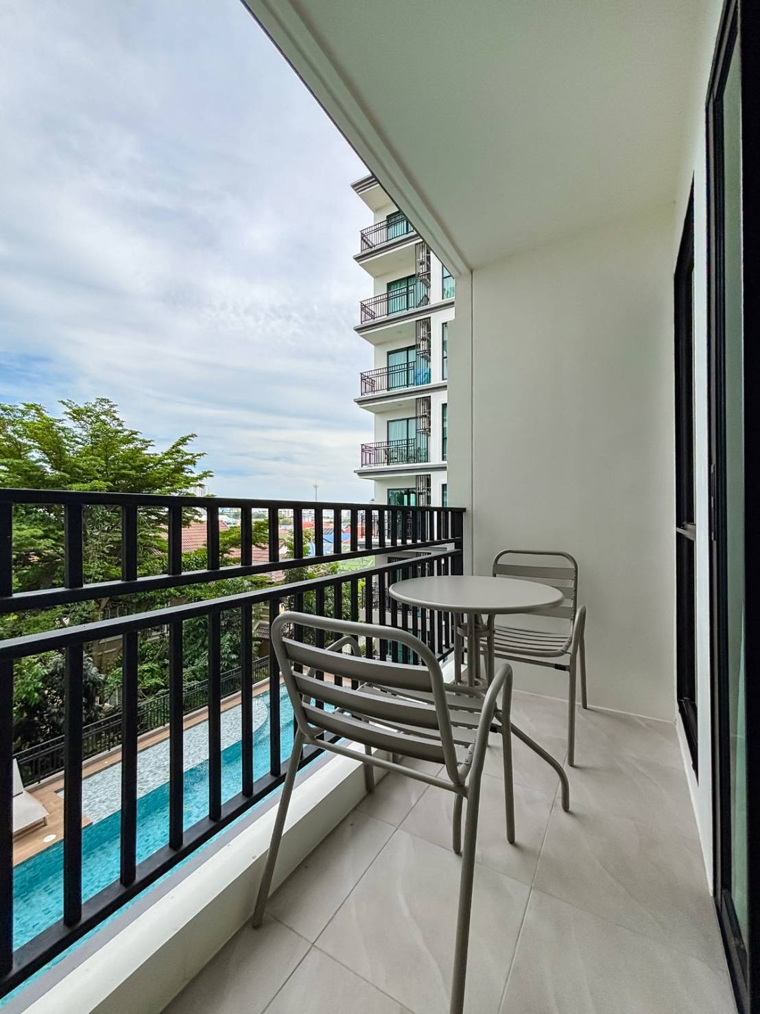 Modern Condominium for Living and Investment in Hua Hin balcony
