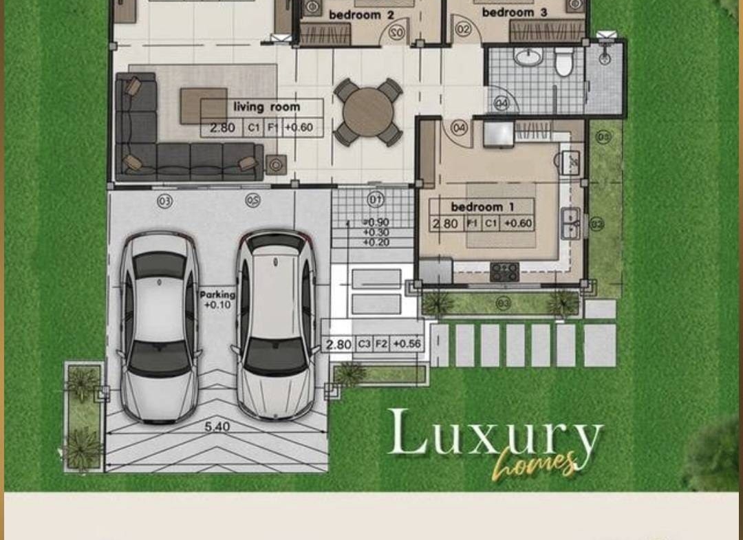 202653-2 modern tropical pool villa Hua Hin Pranburi